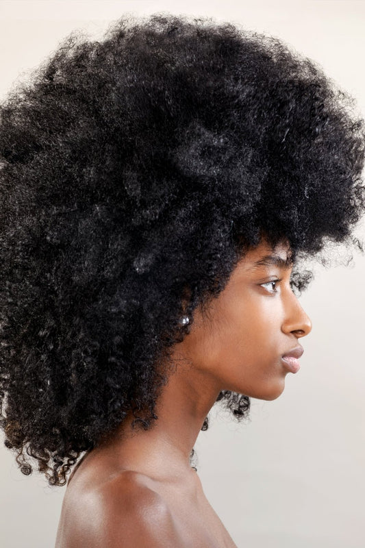 curly natural hair types