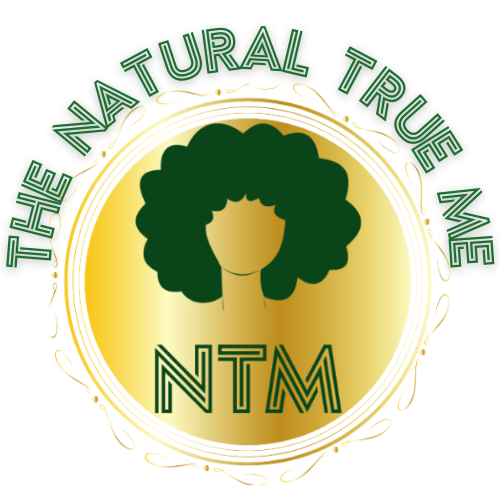 the natural true me hair care afro logo